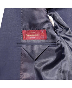 Ermenegildo Zegna Tessuto - Completo lana blu navy