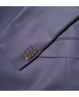 Ermenegildo Zegna Tessuto - Completo lana blu navy