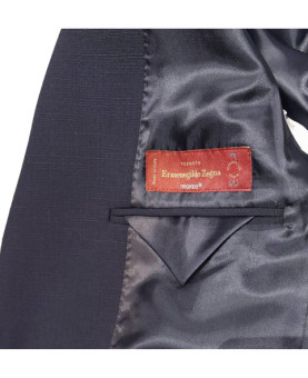 Ermenegildo Zegna Tessuto - Completo lana blu scuro