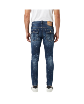 Dsquared2 - denim effetto vernice