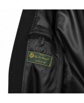 Loro Piana Tessuto - cappotto capolavoro nero