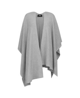 Alpha Studio - poncho flanella