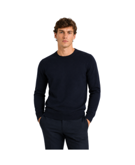 Alpha Studio - Maglia girocollo lana merino