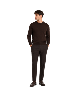 Alpha Studio - Maglia girocollo lana merino