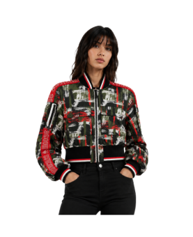 Moose knuckles - piumino cropped LSDS 