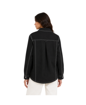 Moose knuckles - Camicia taschino con pelo