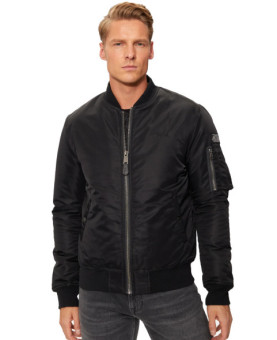 Schott NYC - airforce jacket black