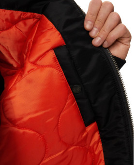 Schott NYC - airforce jacket black