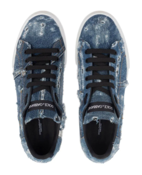 Dolce & Gabbana - sneakers patch denim