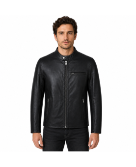 Schott NYC - giacca pelle di capra marrone