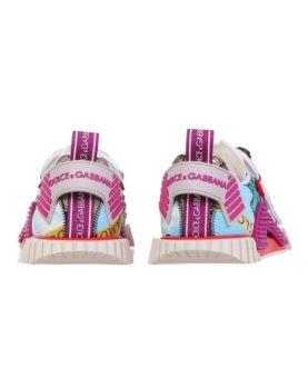 Dolce & Gabbana - sneaker bassa patch multi