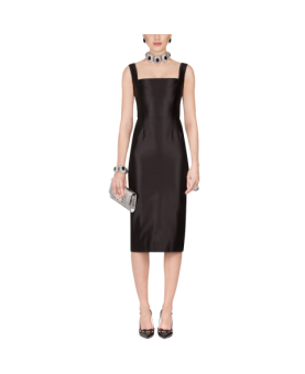 Dolce & Gabbana - abito nero con spalline