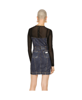 Dolce & Gabbana - abito corto in denim