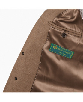 Loro Piana Tessuto - cappotto capolavoro cammello