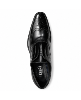 D&G - derby spazzolato bicolore