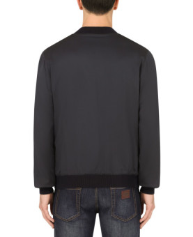 Dolce & Gabbana - giacca reversibile seta & cashmere