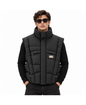 Dolce & Gabbana - smanicato nero in seta