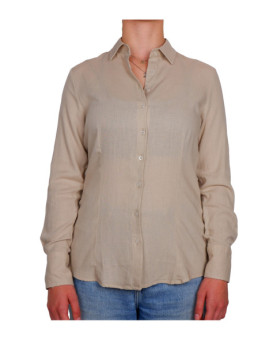 Bagutta - camicia lino beige