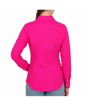 Bagutta - camicia lino fuxia