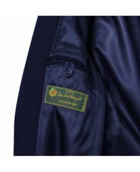 Loro Piana Tessuto - cappotto capolavoro blu