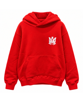Amiri - Felpa logata rossa