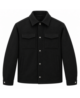 Herno - Giacca camicia in lana