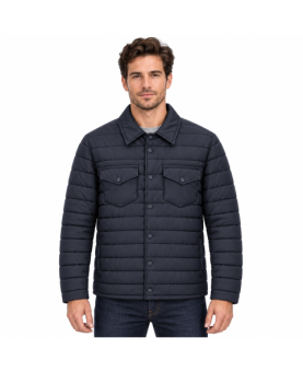 Herno - Giacca camicia trapuntata